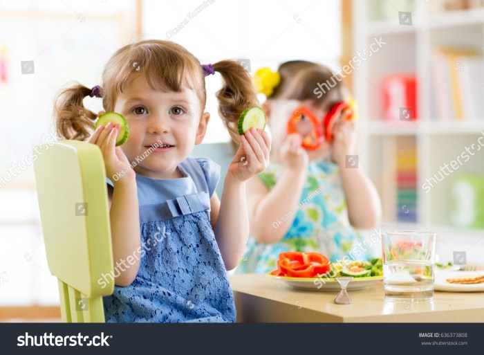 Konzept gesunde ernährung im kindergarten