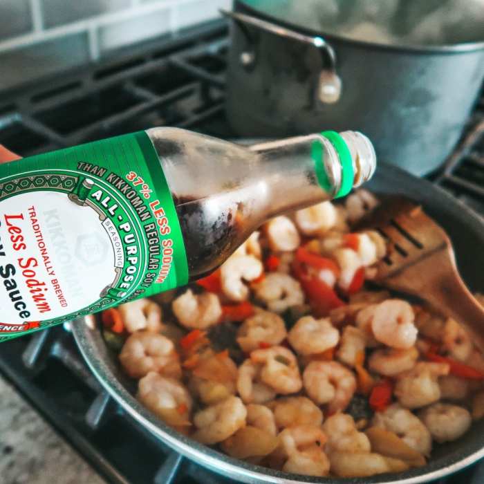 Shrimp soy sauce recipe