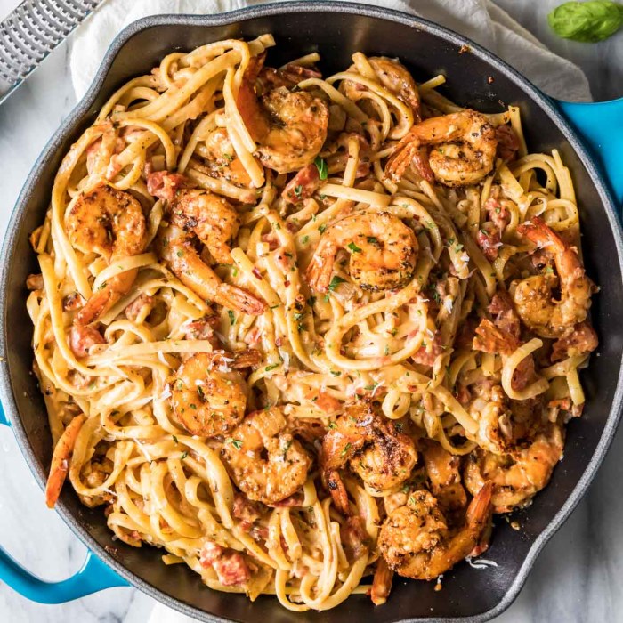 Shrimp and pasta recipes red sauce