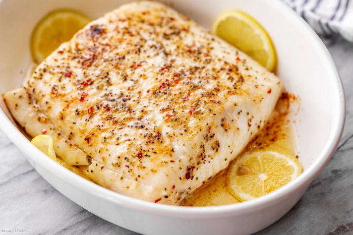 Halibut sauce