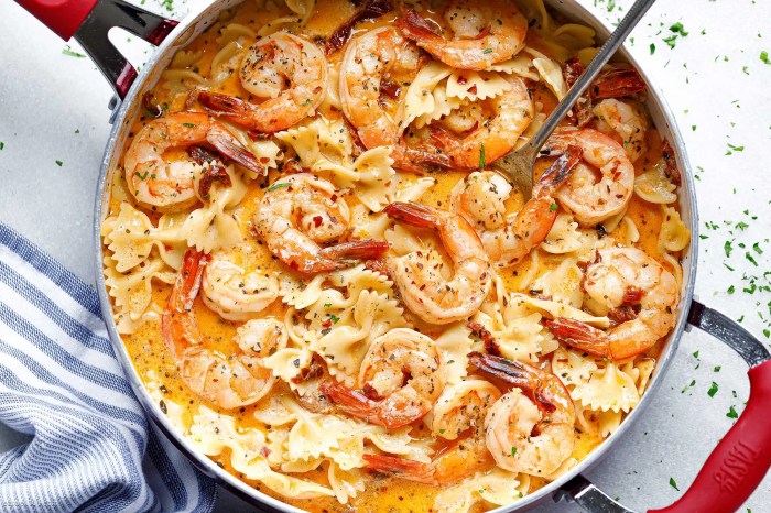 Shrimp and pasta recipes red sauce