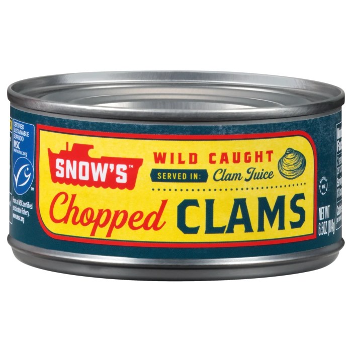 Snow's clam sauce recipe