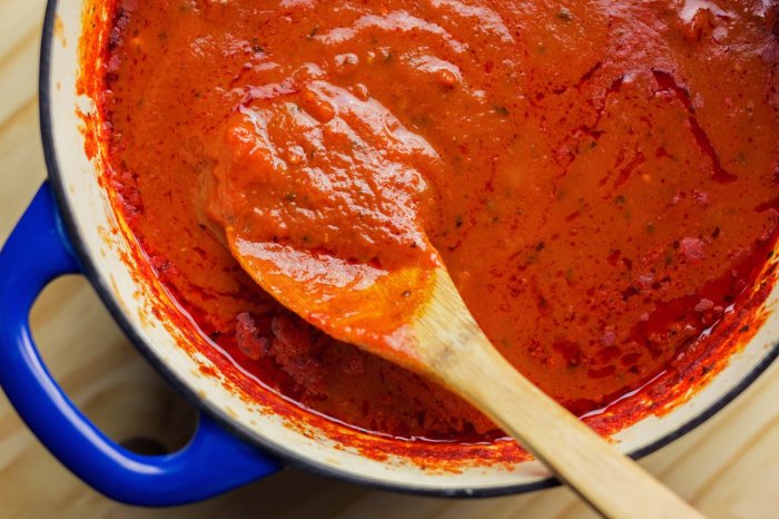 Spaghetti sauce recipe spicy