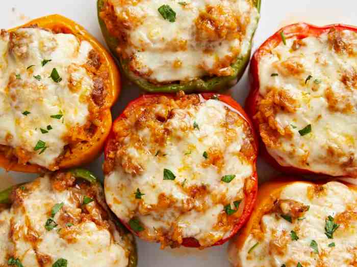 Stuffed bell pepper sauce recipe