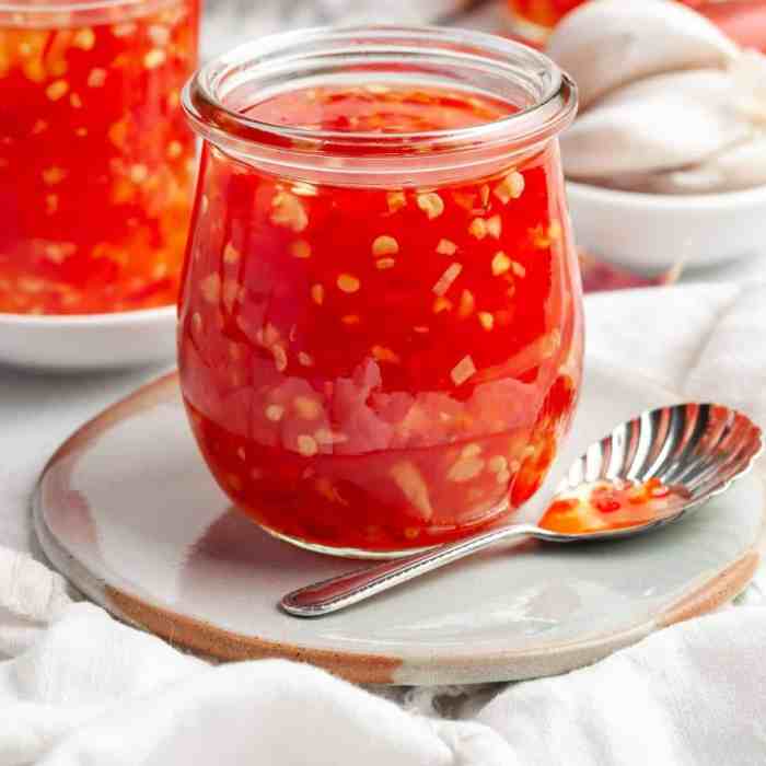 Sweet chilli sauce recipes