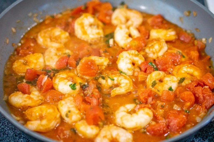 Shrimp and tomato sauce recipe