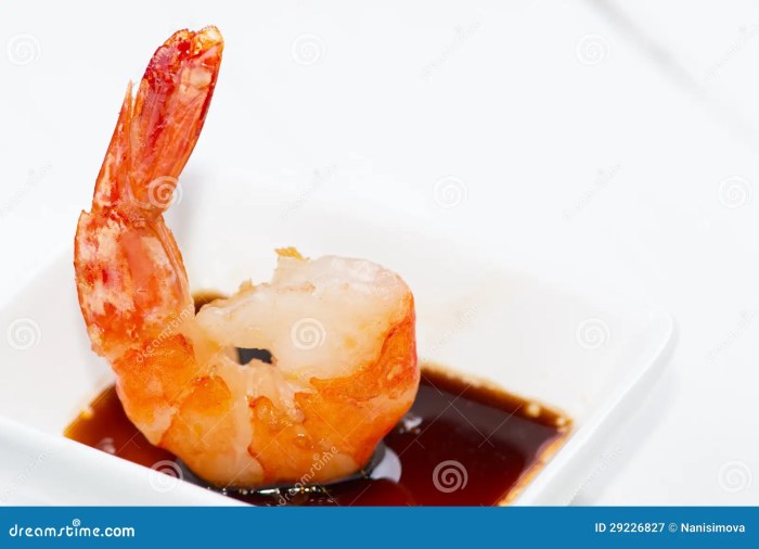 Shrimp soy sauce recipe