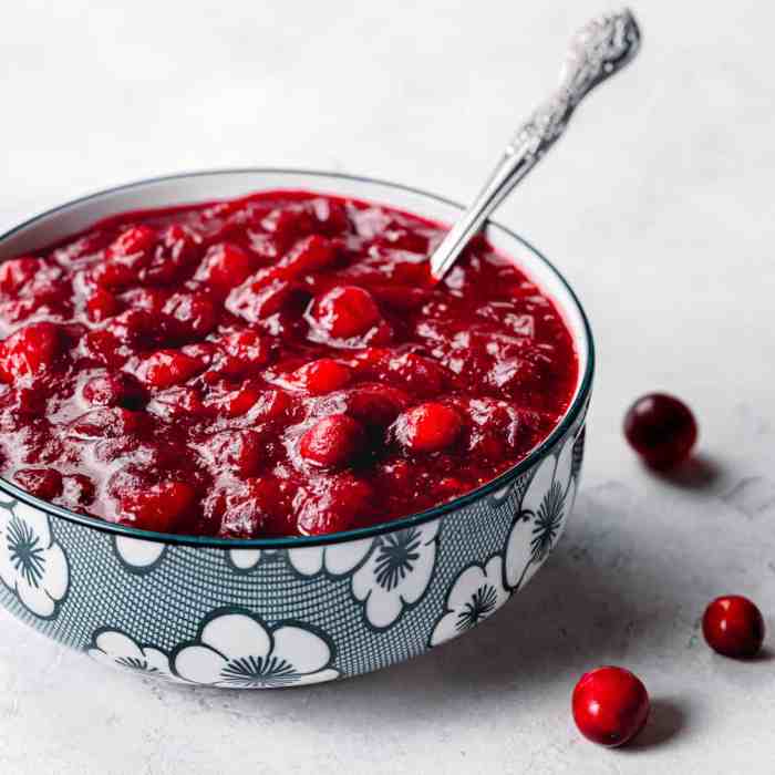 Smooth cranberry sauce recipe