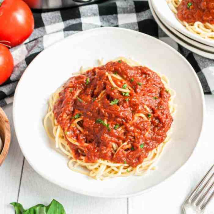 Spaghetti sauce beef slow cooked recipe taste recipes